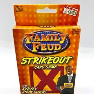 Family Feud Strikeout Card Game Party Fun